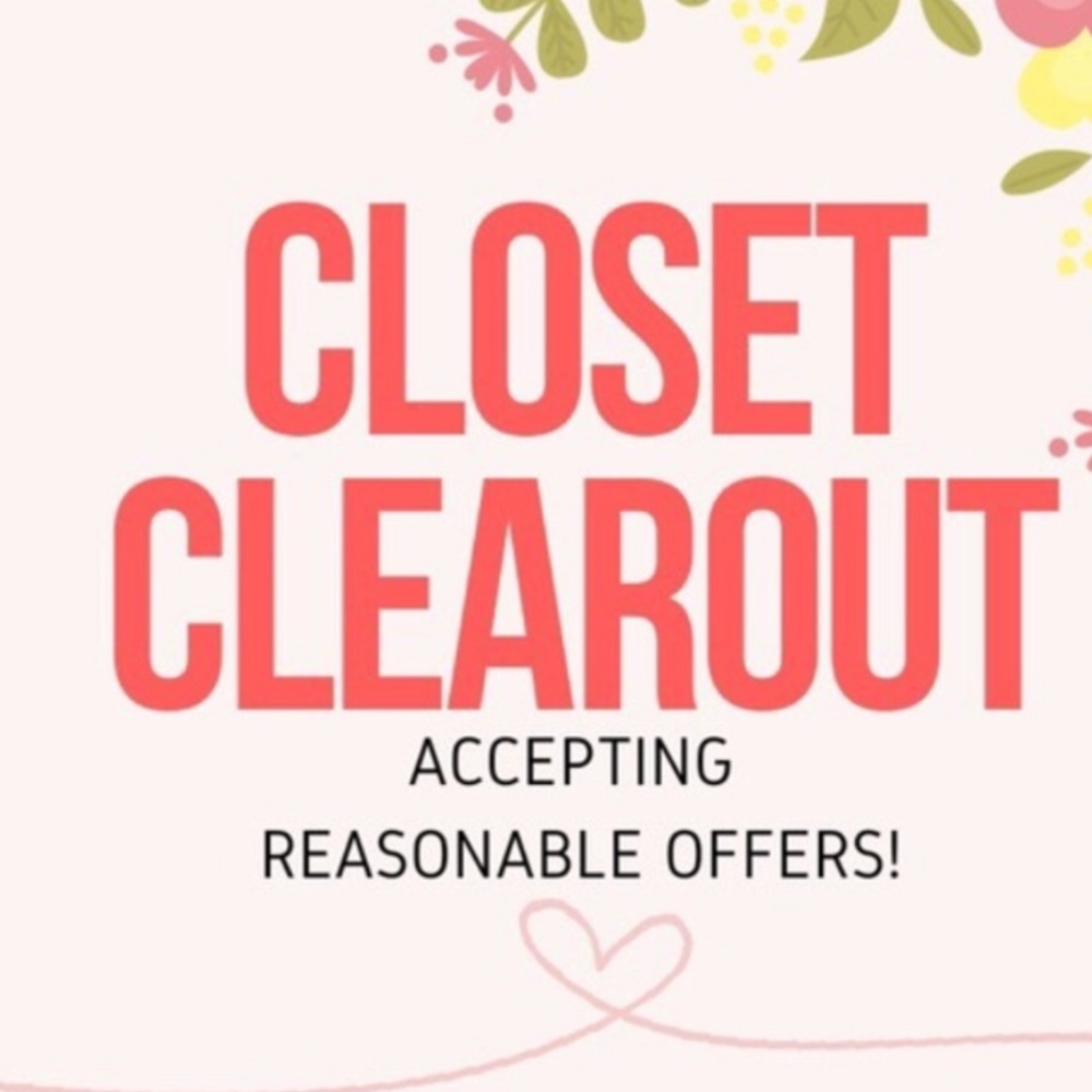 Send me offers, will accept all reasonable offers on anything!